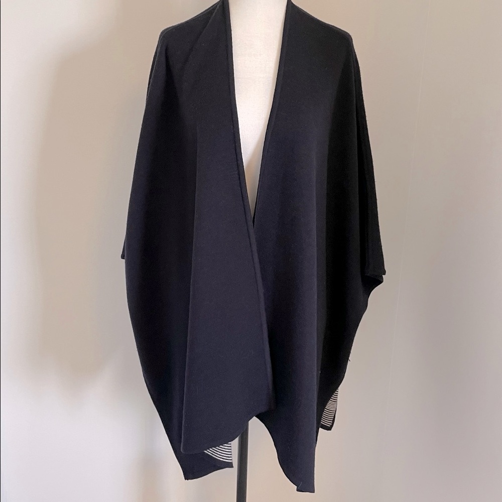 Tory Burch reversible poncho